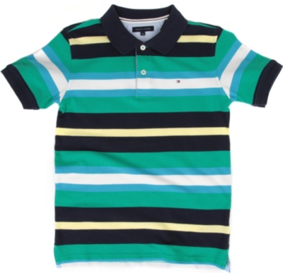 TOMMY HILFIGER Striped polo shirt 8-16 years