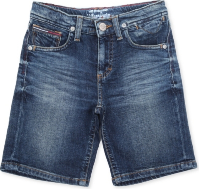 TOMMY HILFIGER Turn-up denim shorts 8-16 years
