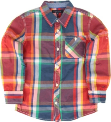 TOMMY HILFIGER Checked shirt 8-16 years