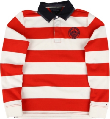 TOMMY HILFIGER Striped rugby shirt 8-16 years