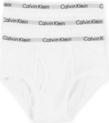 CALVIN KLEIN Briefs (3 pack) 4-14 years (White