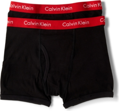 CALVIN KLEIN Pro&ndash;stretch boxer briefs (2 pack) 4-14 years