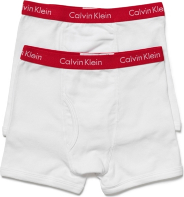 CALVIN KLEIN Pro&ndash;stretch boxer briefs (2 pack) 4-14 years