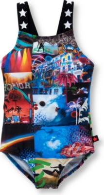 MOLO Nakia Hawaii print swimsuit 18 months - 10 years (Multi
