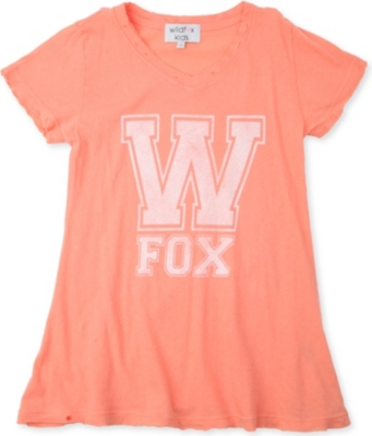 WILDFOX Logo t-shirt 7-14 years