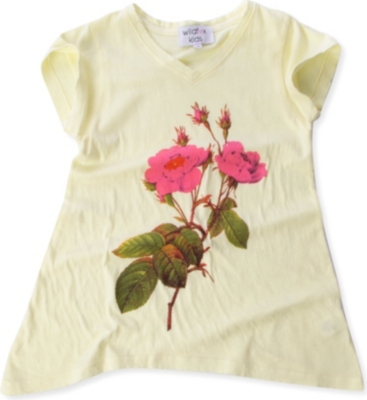 WILDFOX Darling Rose t-shirt 7-14 years
