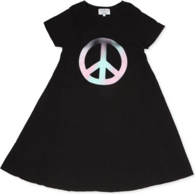 WILDFOX Peace t-shirt dress 7-14 years