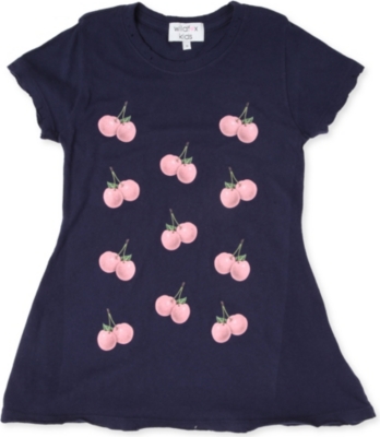 WILDFOX Cherry t-shirt 7-14 years