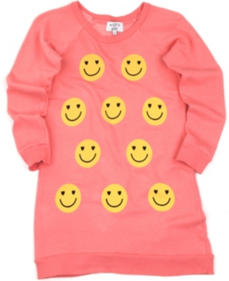 WILDFOX Smiles sweatshirt dress 7-14 years