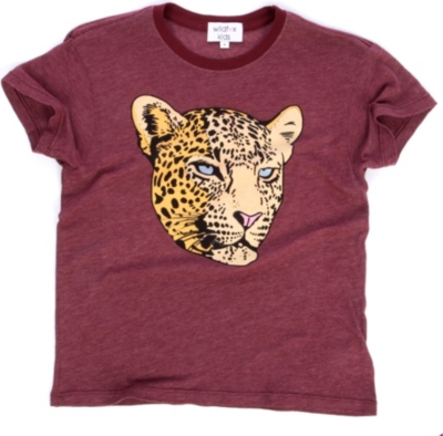WILDFOX Cheetah t-shirt 7-14 years