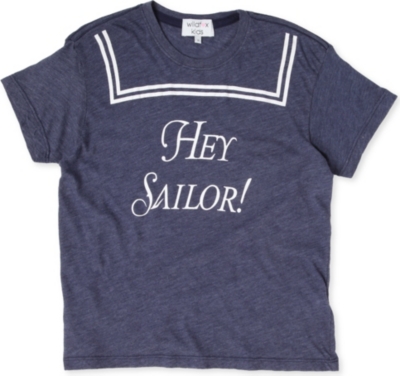WILDFOX Hey Sailor! t-shirt 7-14 years