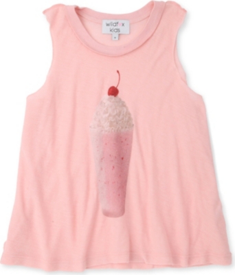 WILDFOX Milkshake vest 7-14 years