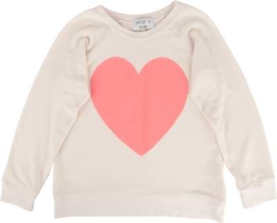 WILDFOX Heart jumper 7-14 years