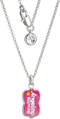 MOLLY BROWN Angelina Ballerina Born to Dance necklace