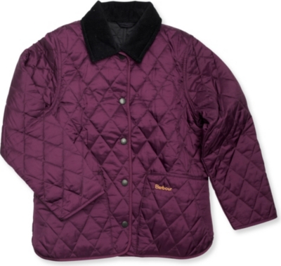 BARBOUR Quilted Liddesdale jacket (Purple