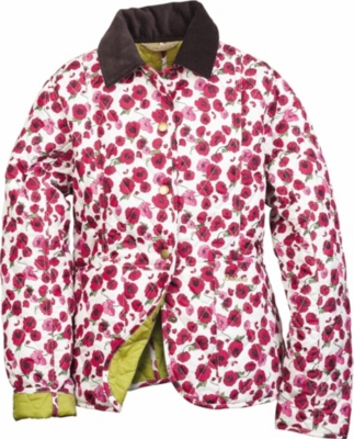 BARBOUR Molly quilted rose jacket 2-15 years