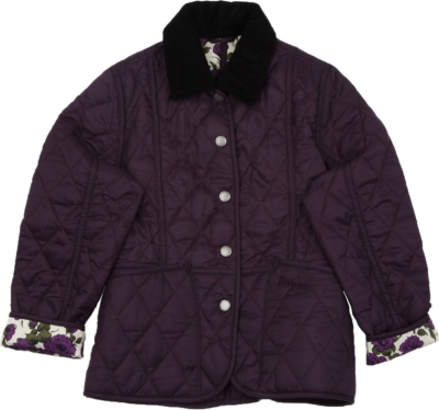 BARBOUR Rose Liddesdale jacket 2-9 years (Purple