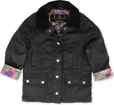 BARBOUR Sophie waxed jacket 2-15 years