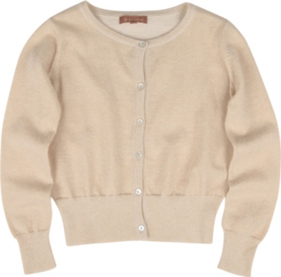 I LOVE GORGEOUS Lurex cardigan 2-9 months