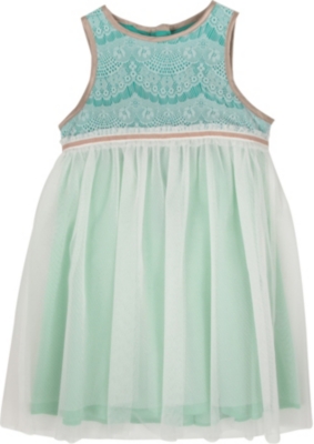 I LOVE GORGEOUS Sea Foam dress 2-9 years