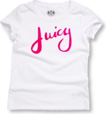 JUICY COUTURE 'Juicy' t-shirt 7-14 years (White