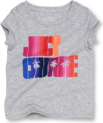 JUICY COUTURE Rainbow logo t-shirt 2-6 years (Grey