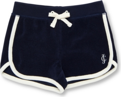 JUICY COUTURE Velour shorts 2-6 years (Navy
