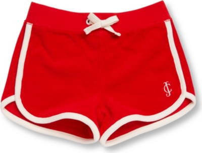JUICY COUTURE Velour shorts 2-6 years (Red