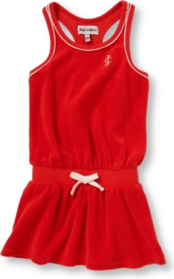 JUICY COUTURE Velour dress 2-6 years (Red