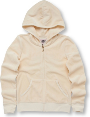 JUICY COUTURE Palm tree hoody 7-14 years (Cream