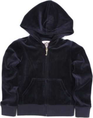 JUICY COUTURE Sparkle velour hoody 4-14 years
