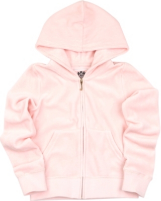 JUICY COUTURE Sparkle velour hoody 4-14 years