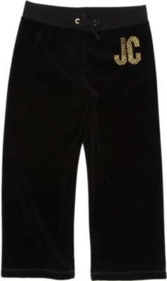 JUICY COUTURE Sparkle logo jogging bottoms 2-14 years