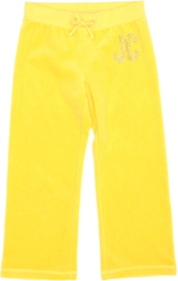 JUICY COUTURE Sparkle logo jogging bottoms 2-14 years