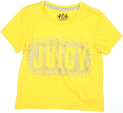 JUICY COUTURE Sparkle logo t-shirt 2-14 years