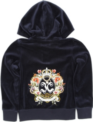JUICY COUTURE Royal velour hoody 2-14 years