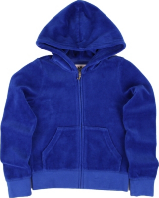 JUICY COUTURE Crest velour hoody S-XL