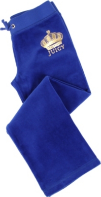 JUICY COUTURE Crown velour jogging bottoms S-XL