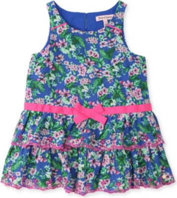 JUICY COUTURE Floral ruffle dress 2-7 years