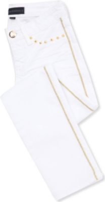 JUICY COUTURE Gold studded distressed jeans 2-14 years