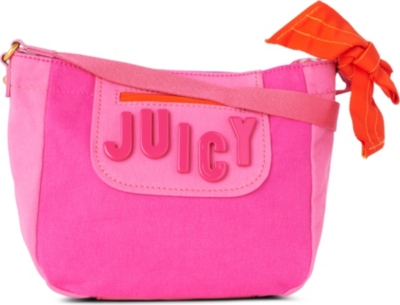 JUICY COUTURE Block letter hobo bag (Pink