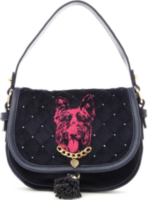 JUICY COUTURE Scottie dog satchel bag
