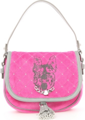 JUICY COUTURE Scottie dog satchel bag
