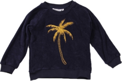 MINI RODINI Palm tree jumper 9 months-11 years