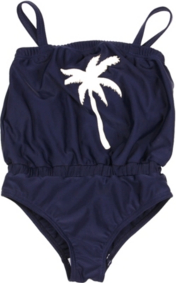 MINI RODINI Palm tree swimsuit 2-11 years