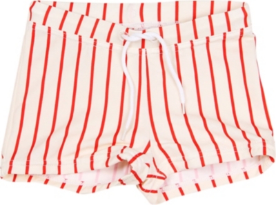 MINI RODINI Striped swimming shorts 4-11 years
