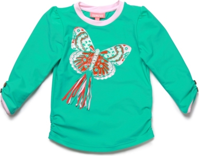 SUNUVA Butterfly rash vest 1-12 years