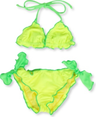 ST BARTHS Fluorescent bikini 4-16 years