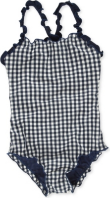 ST BARTHS Gingham swimsuit 4-10 years