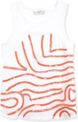 SUPERTRASH Tambrey sequin vest 6-14 years